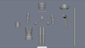 nutcracker drum 3d model