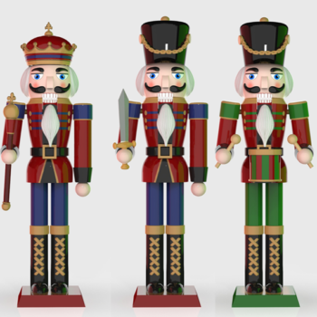 Nutcracker pack 3d model