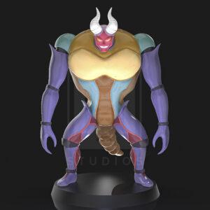 Deathma A1 3d model Desma mazinger Z