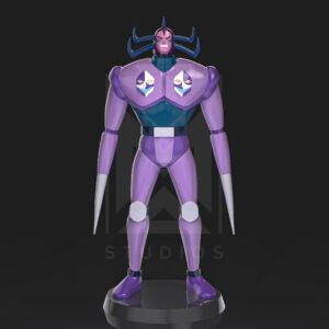 Gratonios 3d model mazinger z