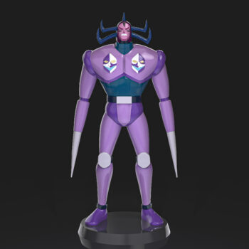 Gratonios 3d model mazinger z