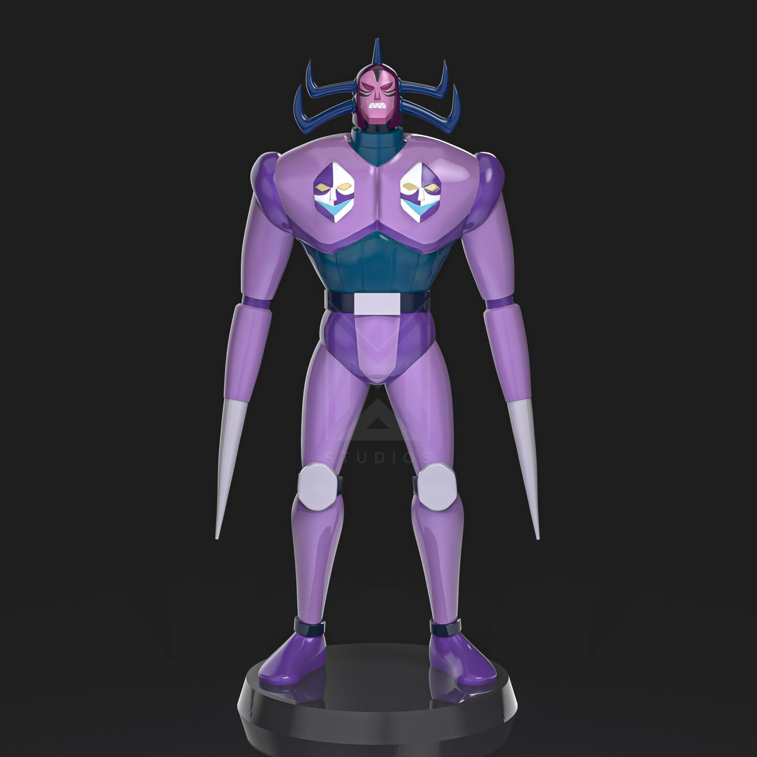 Gratonios 3d model mazinger z