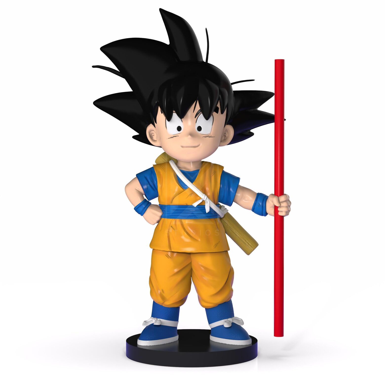 Kid Goku Daima 3d model dragon ball