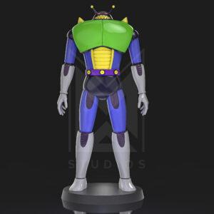 Jinrai S1 3d model Mazinger Z