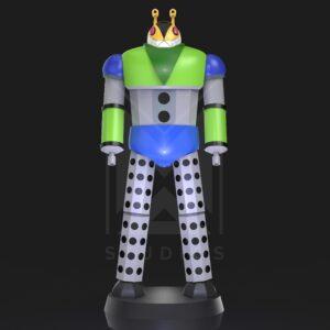 Balkan P5 3d model mazinger z