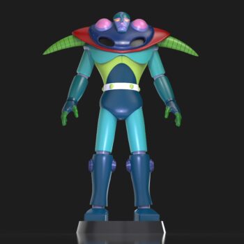 Briver A3 3d model mazinger z