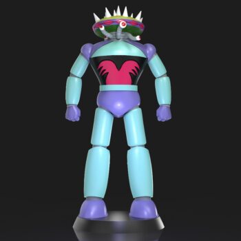 Dagan G3 3d model mazinger z