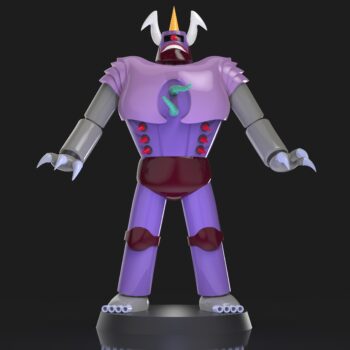 Ozones B3 3d model mazinger z