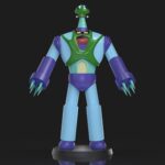 Blogun G3 Blowgun 3d model Mazinger Z