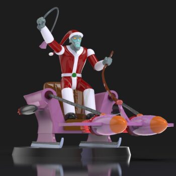 Satan Claus P10 3d model mazinger z