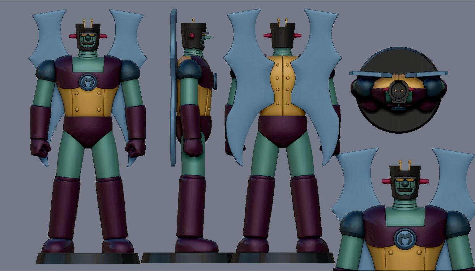 Hogas D5 Mazinger Z - M3D Studio