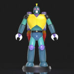 Aeros B3 3d model mazinger z