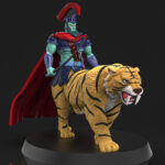 Duque Gorgon Archduke 3d model mazinger z