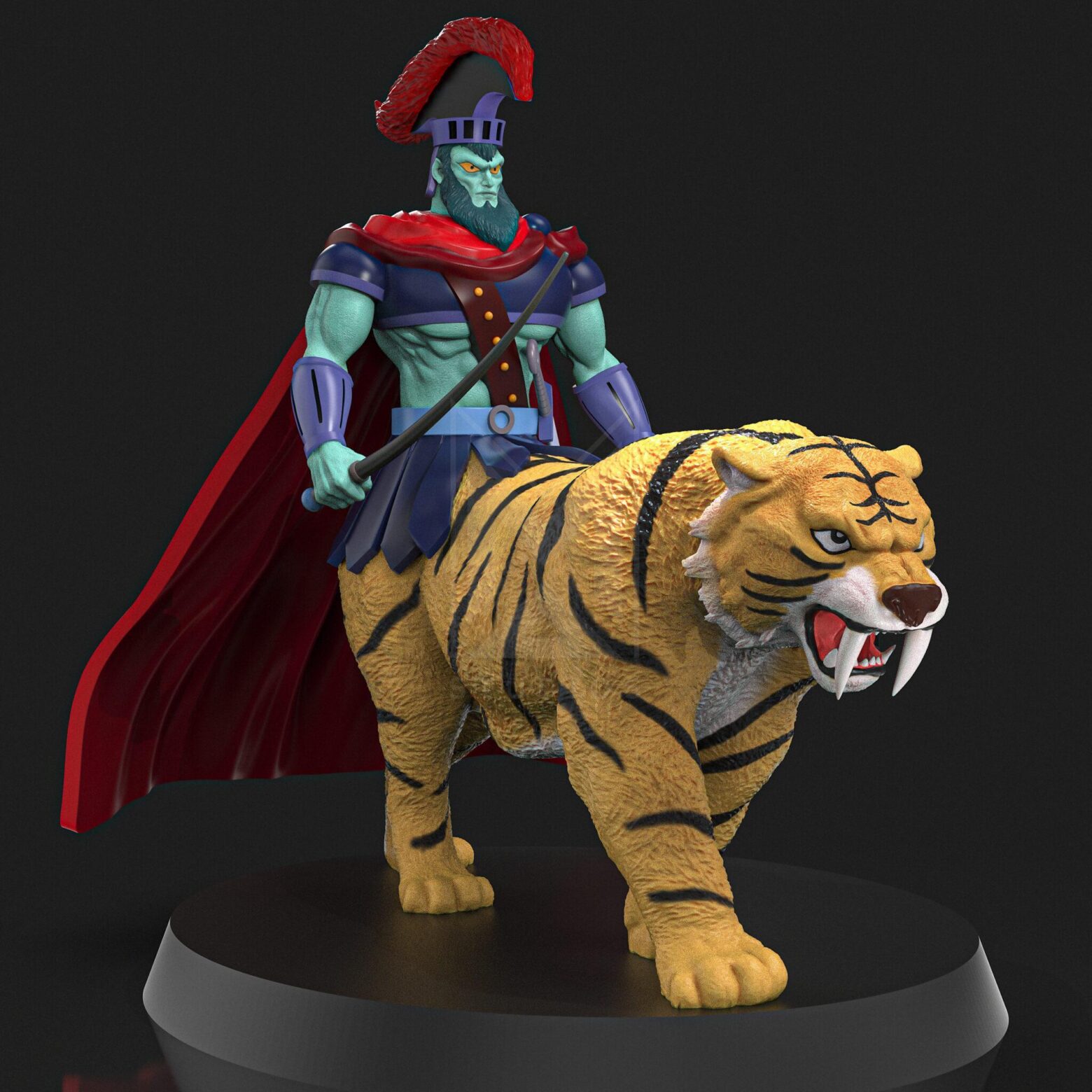 Duque Gorgon Archduke 3d model mazinger z