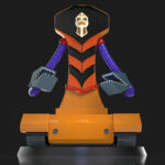 Giant F3 3D model mazinger z