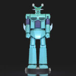 Gromazen R9 3d model mazinger z