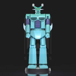 Gromazen R9 3d model mazinger z