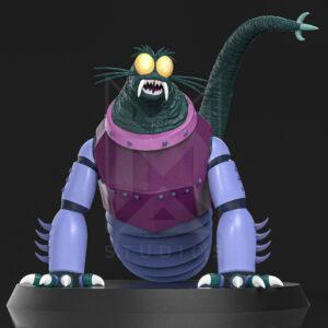 Gusios βIII 3d model mazinger z