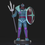 Spartan K5 3d model mazinger z