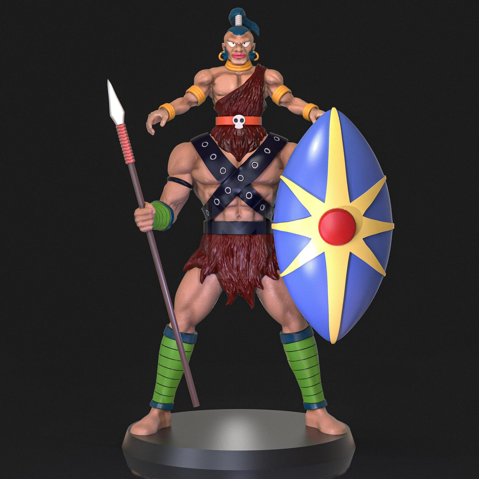 Vizconde Pigman Pygman 3d model mazinger z