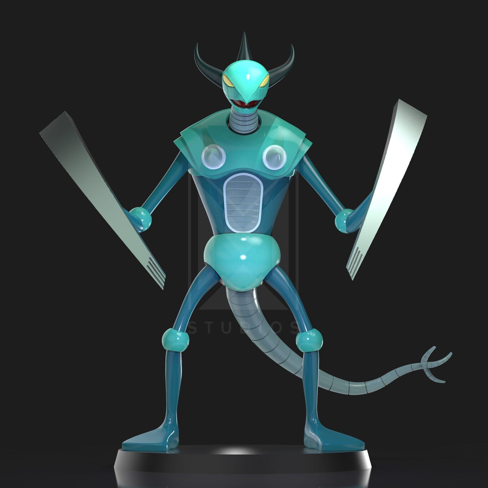 Chigul E7 3d model mazinger z