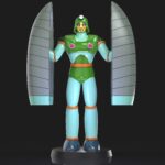Yubrin T9 Yuubarin 3d model mazinger z