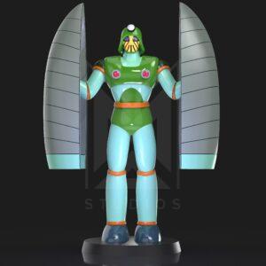 Yubrin T9 Yuubarin 3d model mazinger z