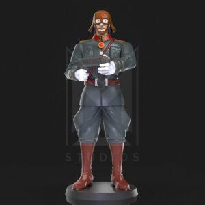 Iron Cross 3d model mazinger z