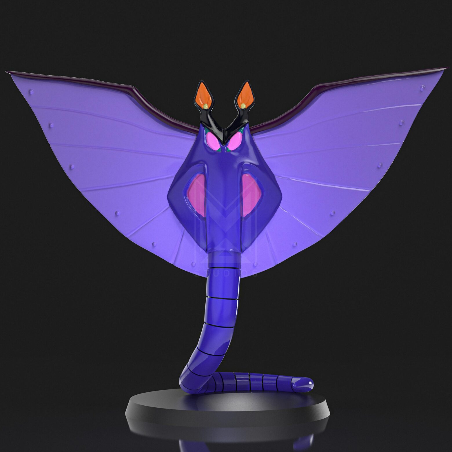 Rayas D5 3d model mazinger z