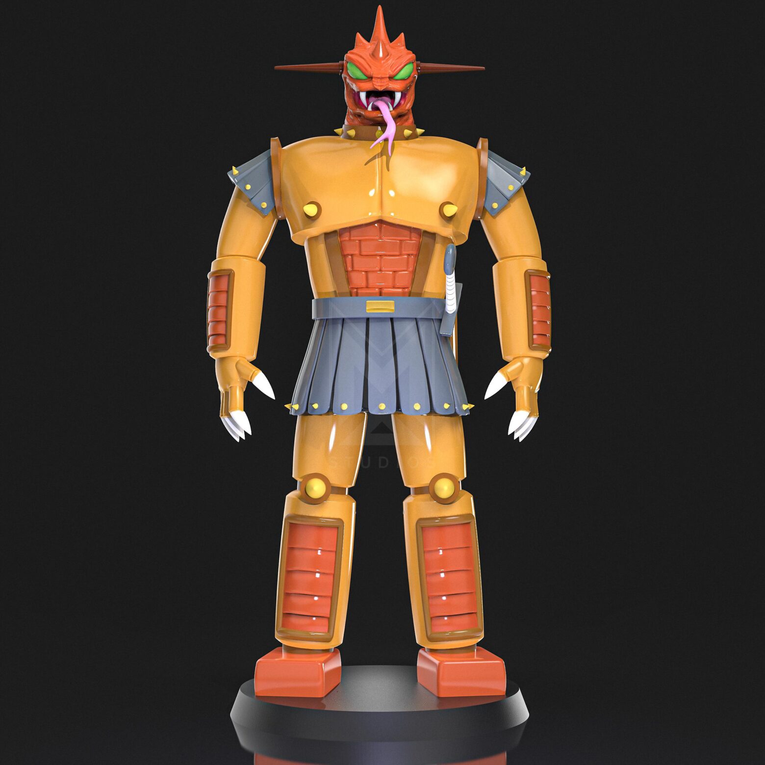 Serpenter I6 3d model mazinger z