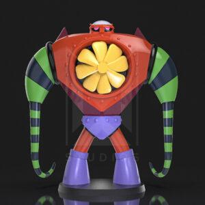 Stronger T4 3d model mazinger z