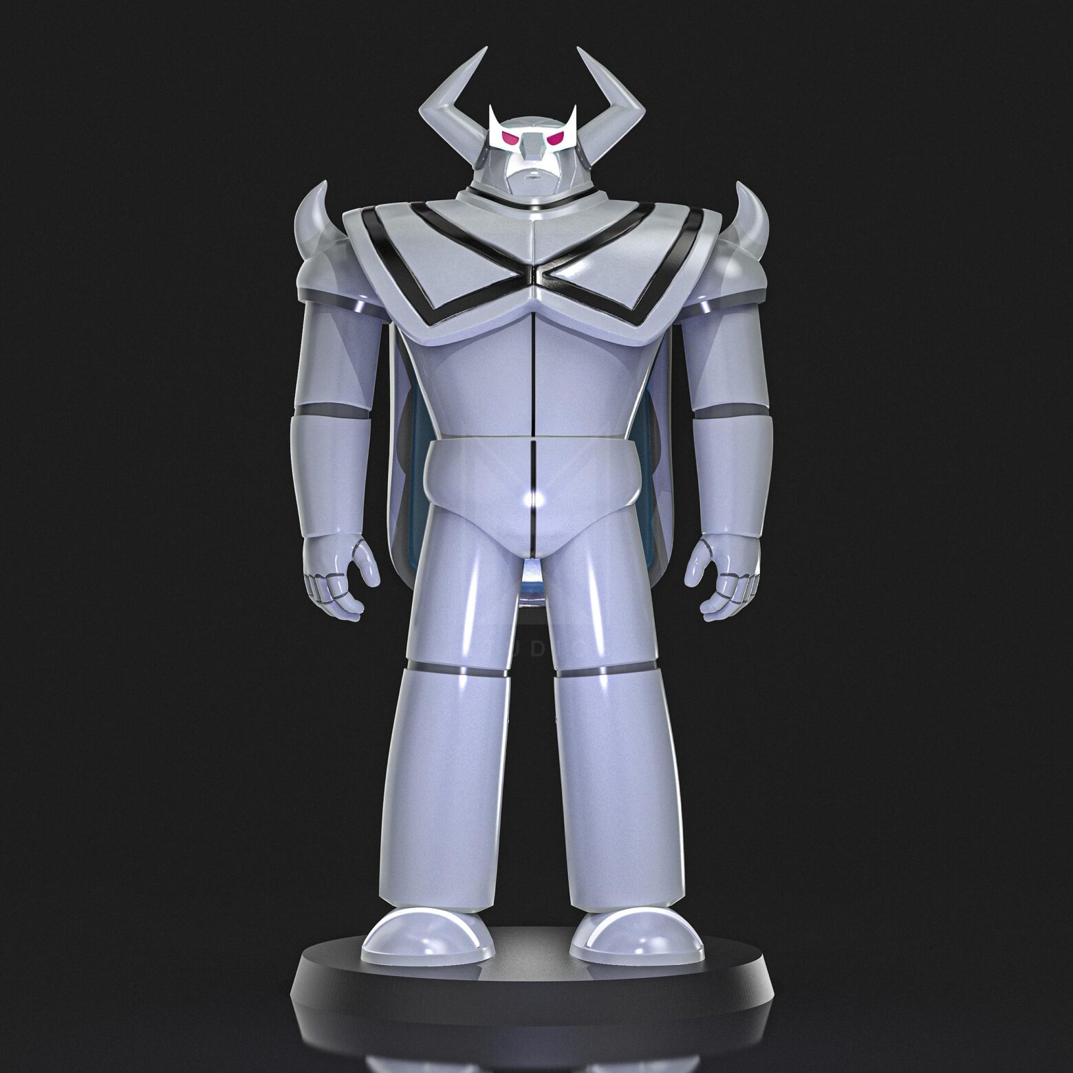 Gaia Q5 3d model mazinger z