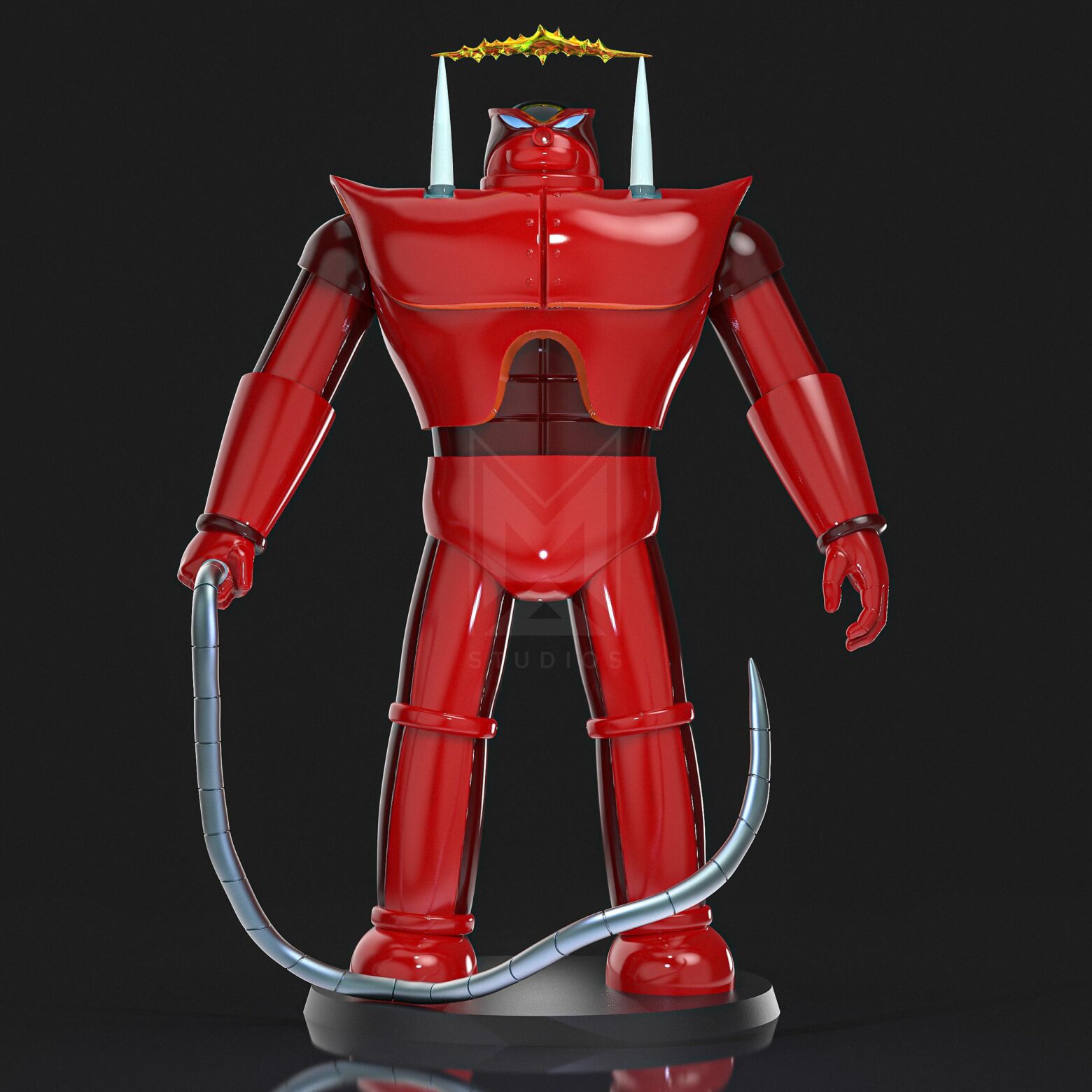 Gorias W3 Goliath 3d model mazinger z