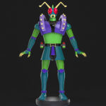 Wainder A2 Winder 3d model mazinger z