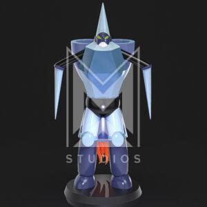 Aeros B1 3d model mazinger z