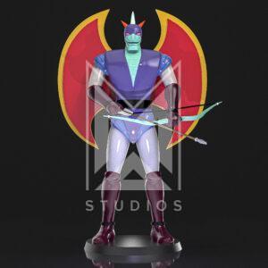 Archerian J5 3d model mazinger z