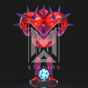 Balanger M2 3d model mazinger z