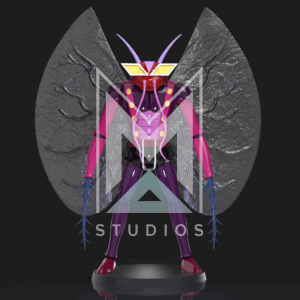 Megaron P1 P2 P3 model 3d mazinger z