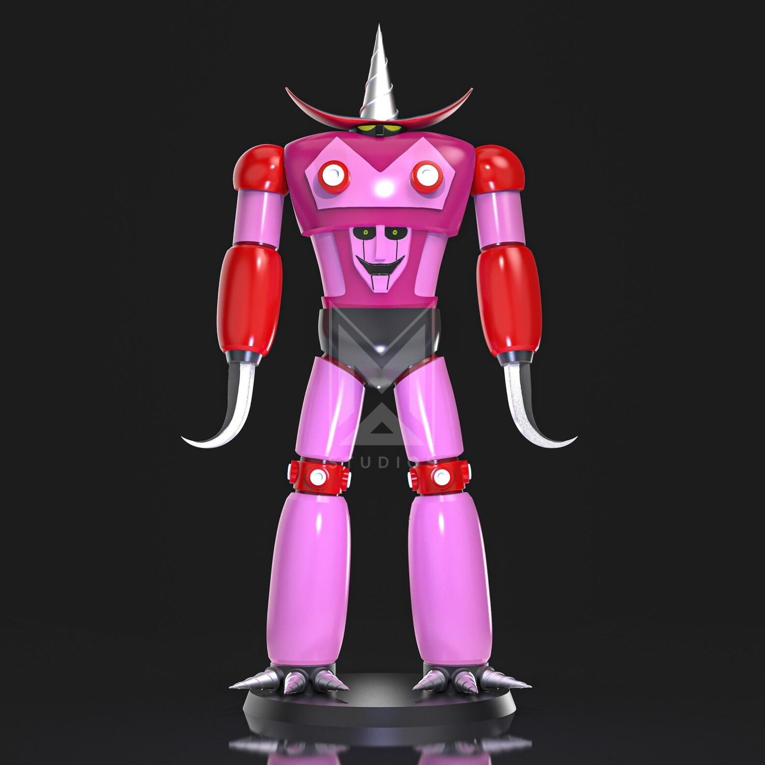 Holzon V3 Horuzon 3d model mazinger z