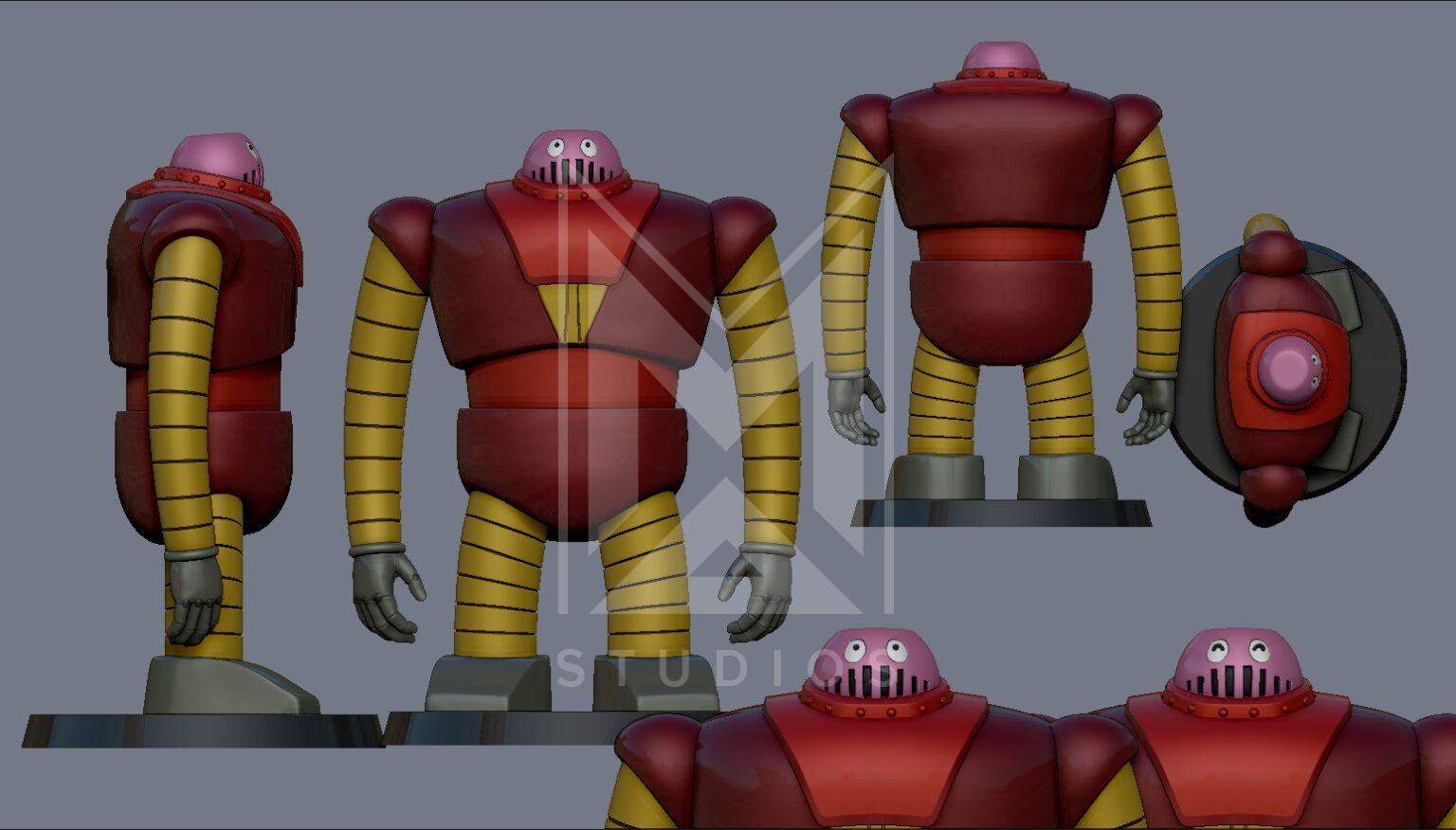 Robot Boss Borot Mazinger Z - M3D Studio