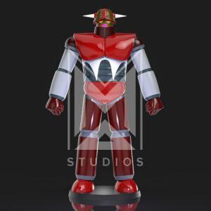 Balmos Q7 3d model mazinger z