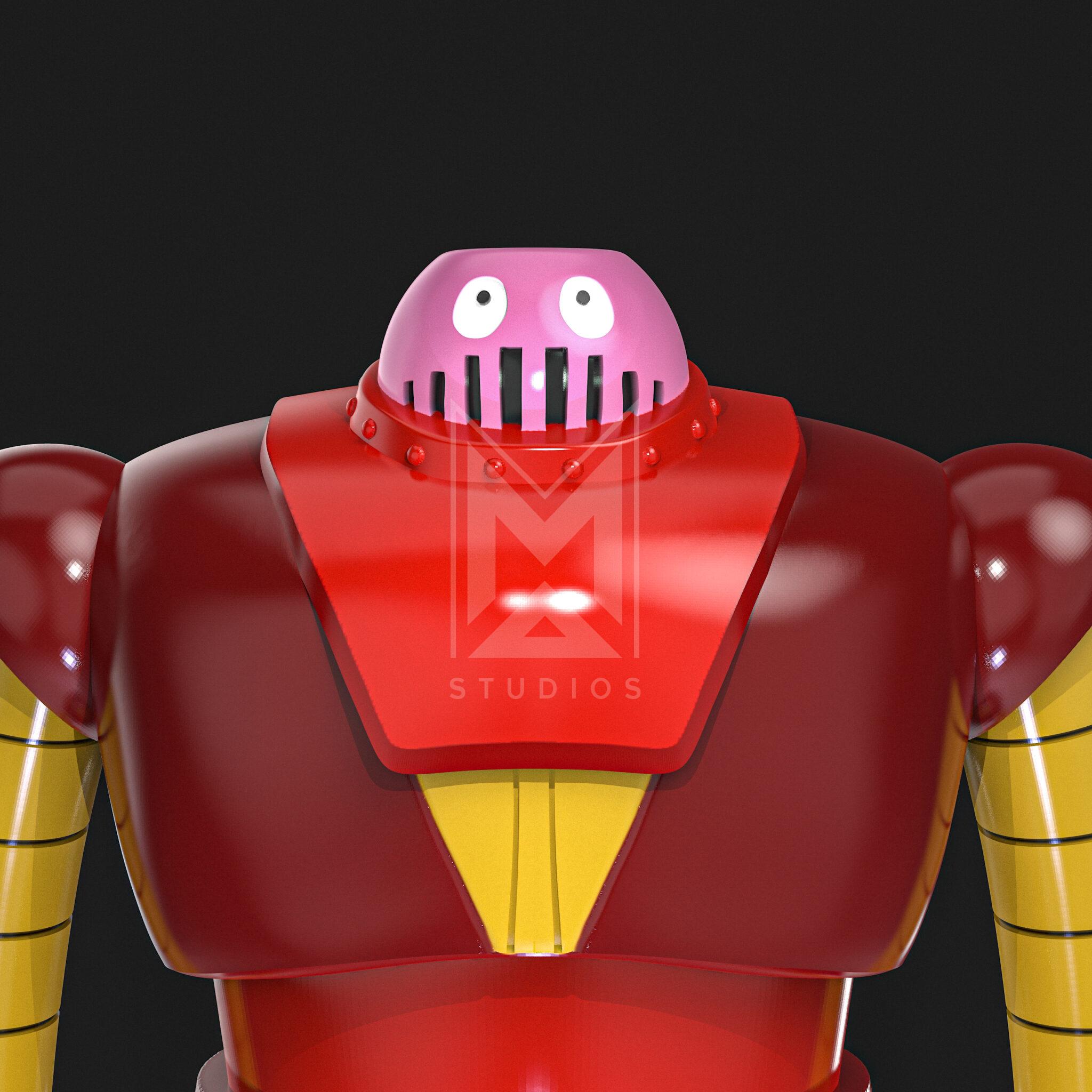 Robot Boss Borot Mazinger Z - M3D Studio