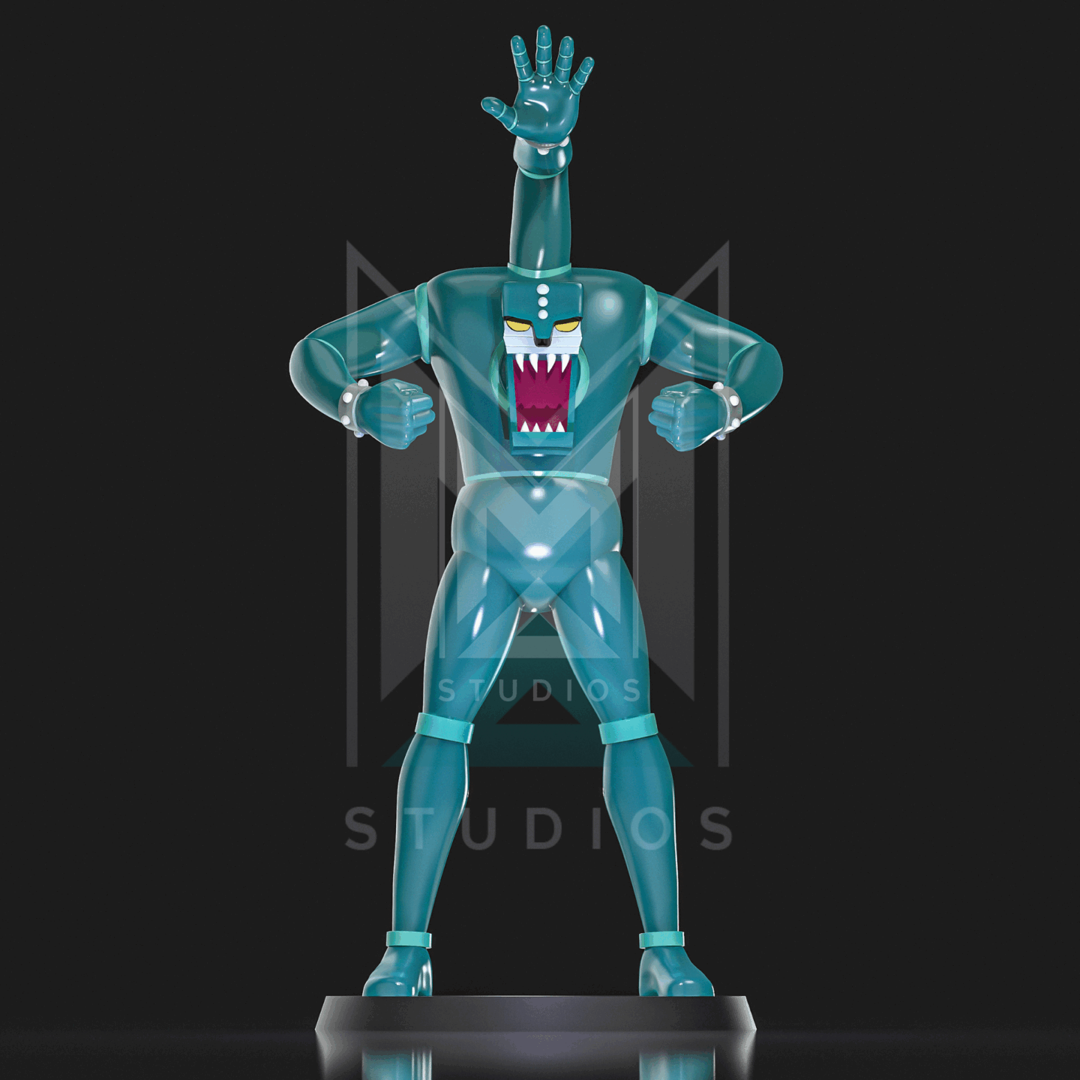 triple l5 3d model mazinger z