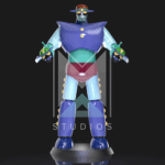 Marion P3 3d model mazinger z