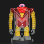 Robot Boss Borot 3d model mazinger z