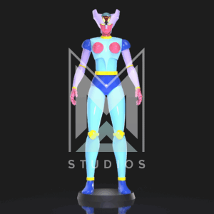 Diana A 3d model mazinger z