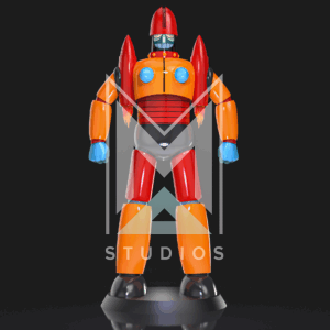 River F9 3d model mazinger z
