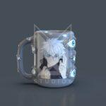Cup Satoru Gojo Mug 3d model jujutsu kaisen