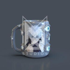 Cup Satoru Gojo Mug 3d model jujutsu kaisen