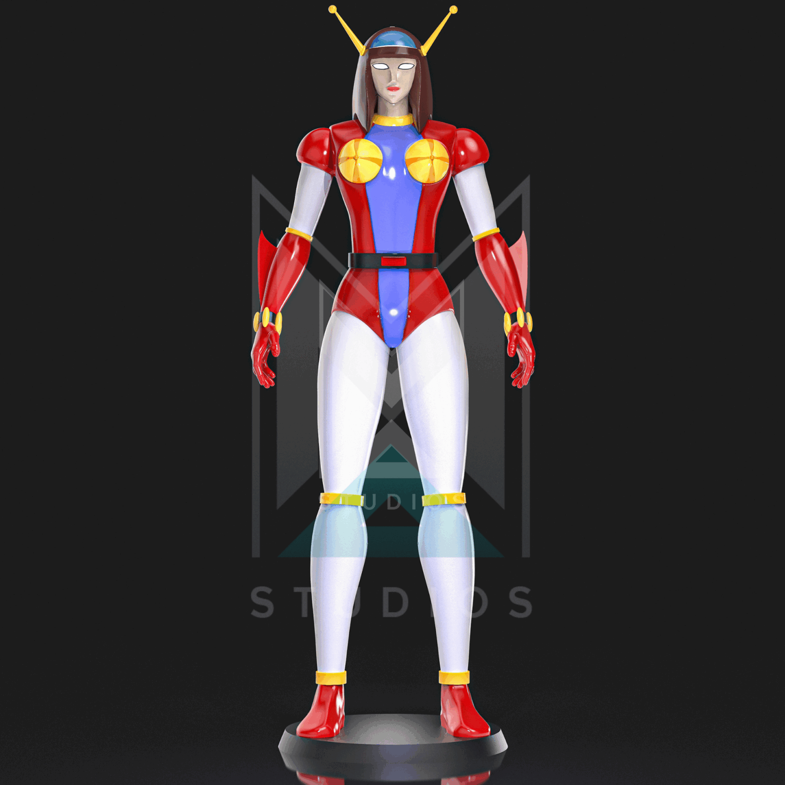 Venus A 3d model mazinger z
